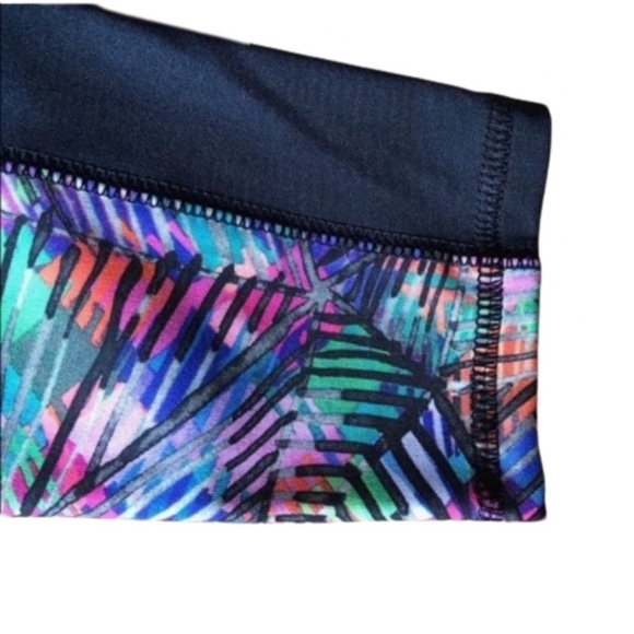 MOSSIMO leggings petite small abstract lines colorful - Picture 7 of 9